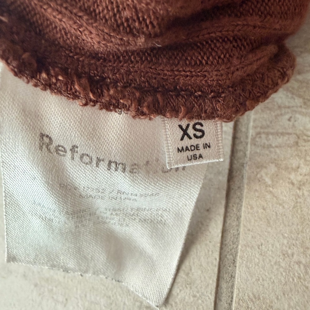 Reformation Knit Ribbed Pencil Skirt - Picture 4 of 4